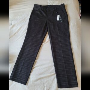 NWT Liverpool Plaid Trousers